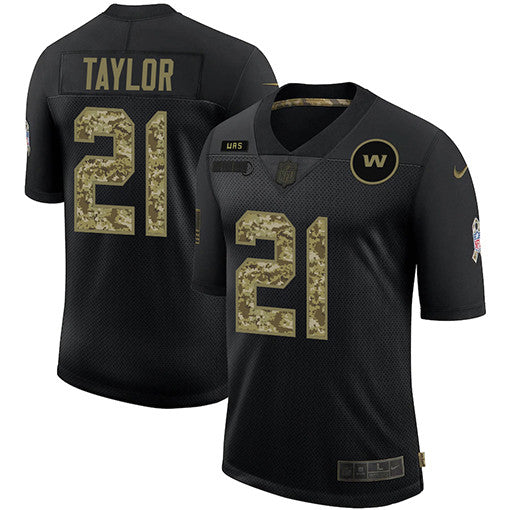 Washington Sean Taylor Washington Commanders black Salute To Service jersey