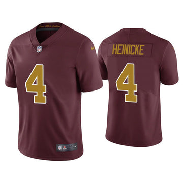 Washington Taylor Heinicke Washington Commanders red Vapor jersey