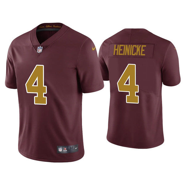 Washington Taylor Heinicke Washington Commanders red Vapor jersey