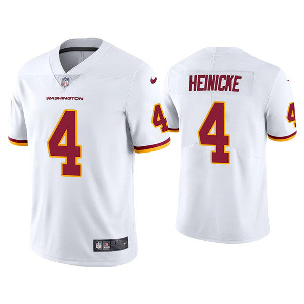 Washington Taylor Heinicke Washington Commanders white Vapor jersey