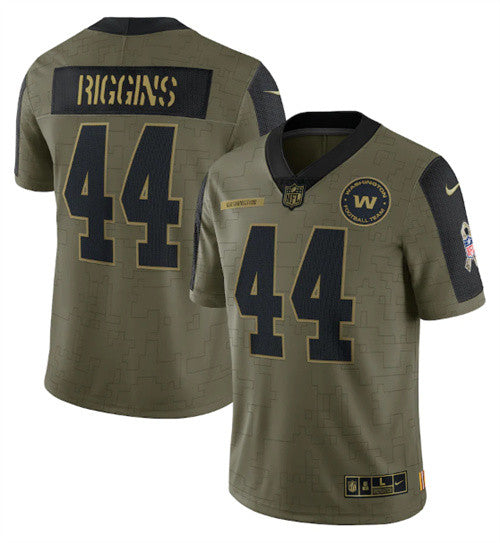 Washington John Riggins Washington Commanders olive Salute To Service jersey