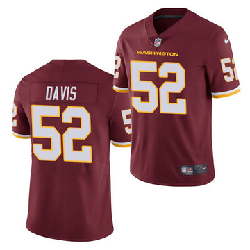 Washington Jamin Davis Washington Commanders burgundy Limited jersey