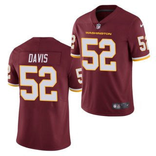 Washington Jamin Davis Washington Commanders burgundy Vapor jersey