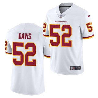 Washington Jamin Davis Washington Commanders white Vapor jersey