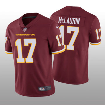 Washington Commanders red Vapor jersey
