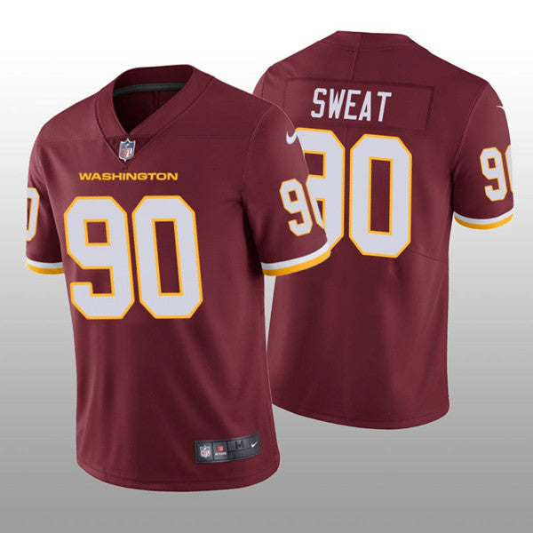 Washington Commanders red Vapor jersey