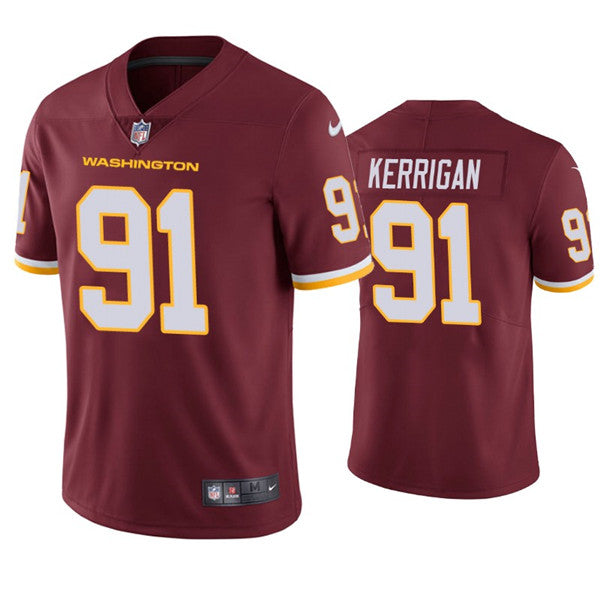 Washington Commanders red Vapor jersey