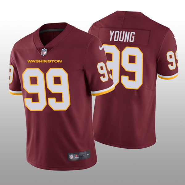 Washington Commanders red Vapor jersey