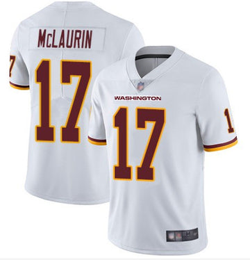 Washington Commanders white Vapor jersey