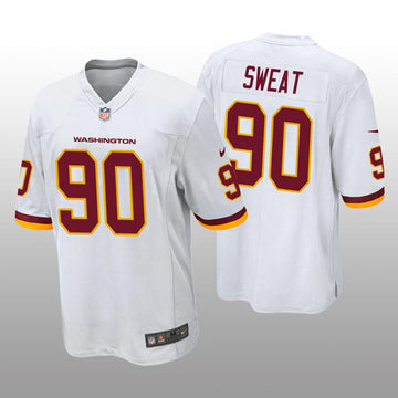 Washington Commanders white Vapor jersey