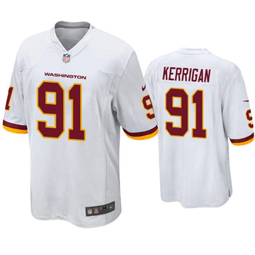 Washington Commanders white Vapor jersey