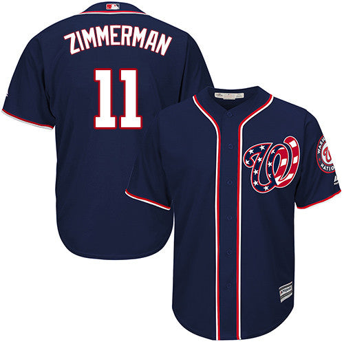 Ryan Zimmerman Washington Nationals navy jersey