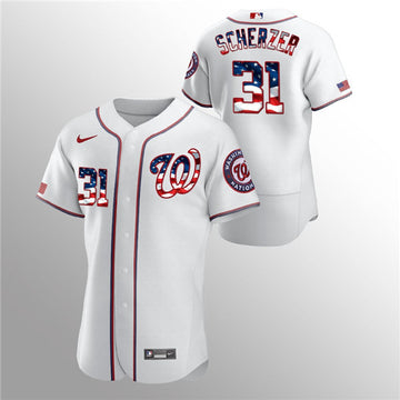 Washington Nationals white jersey