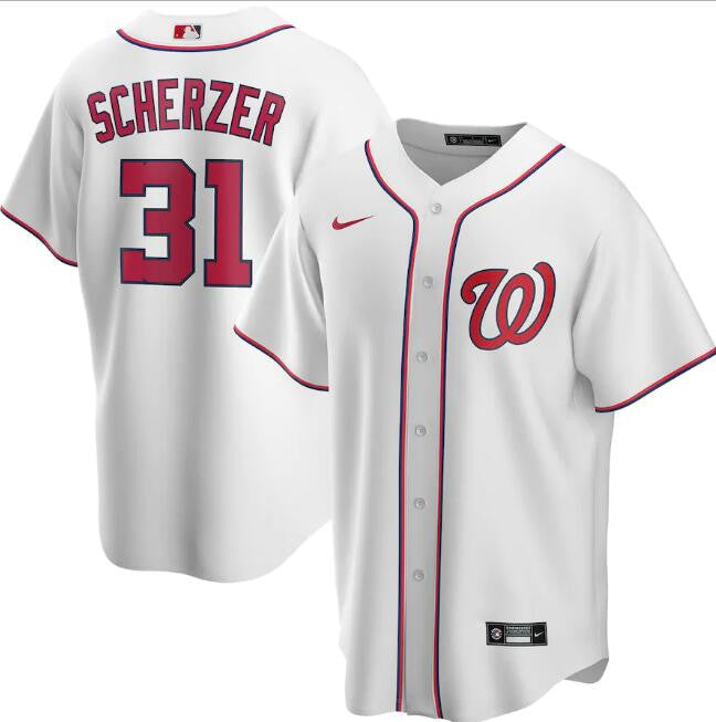 Washington Nationals white jersey