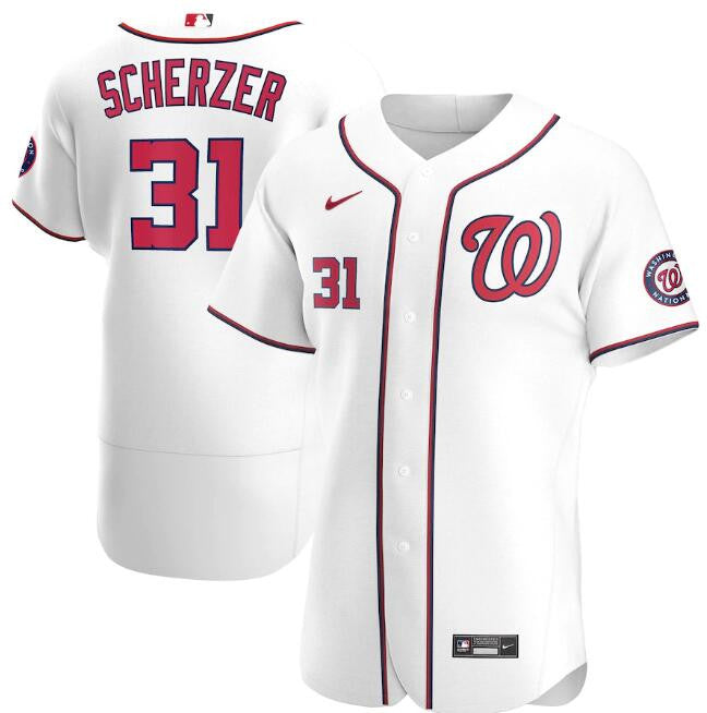 Washington Nationals white jersey
