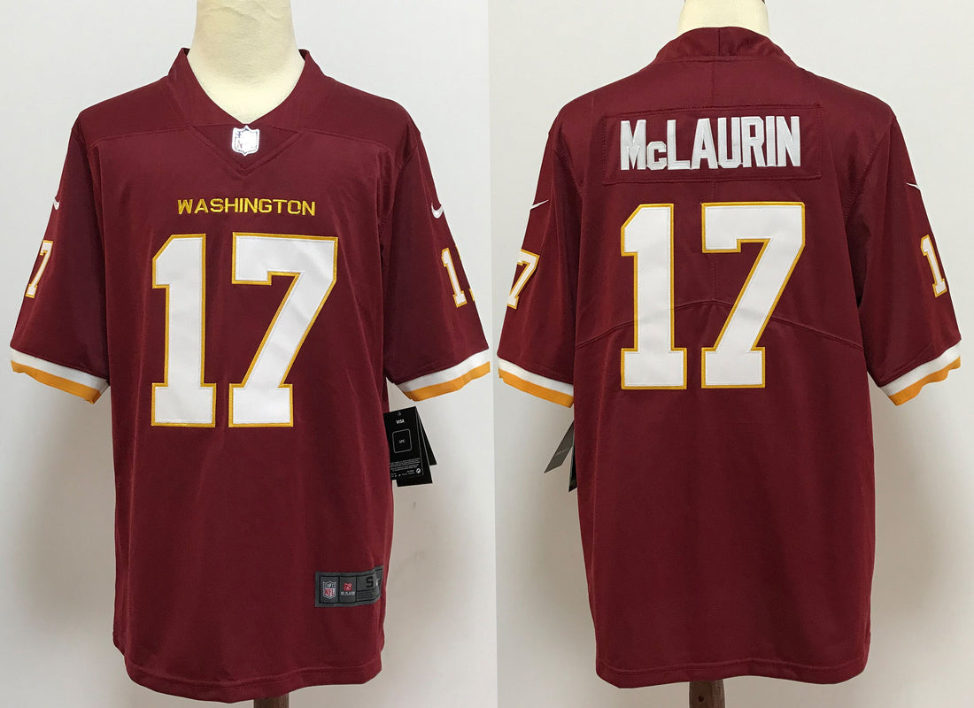 Terry McLaurin Washington Commanders burgundy Vapor jersey