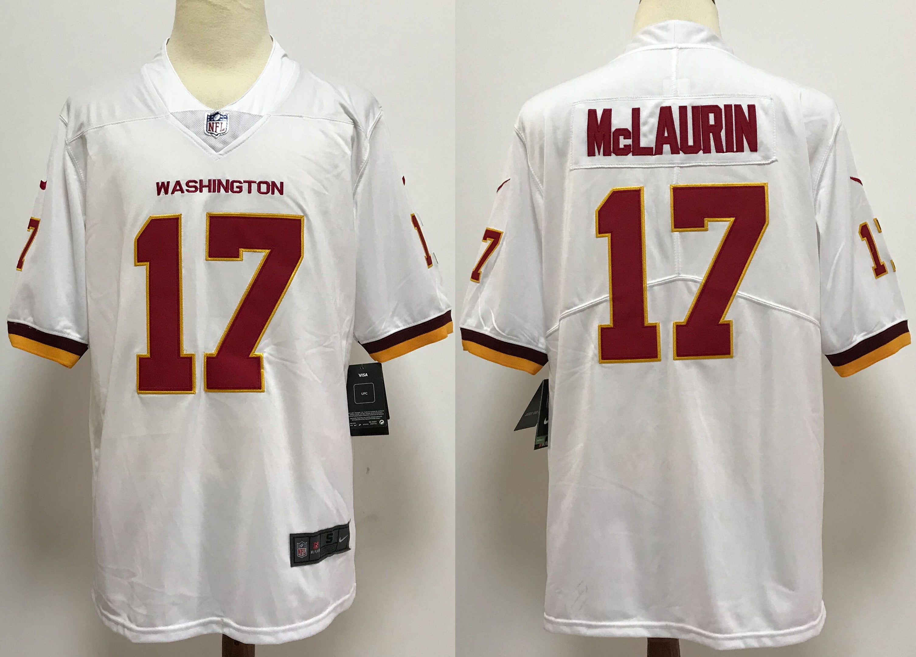 Terry McLaurin Washington Commanders white Vapor jersey