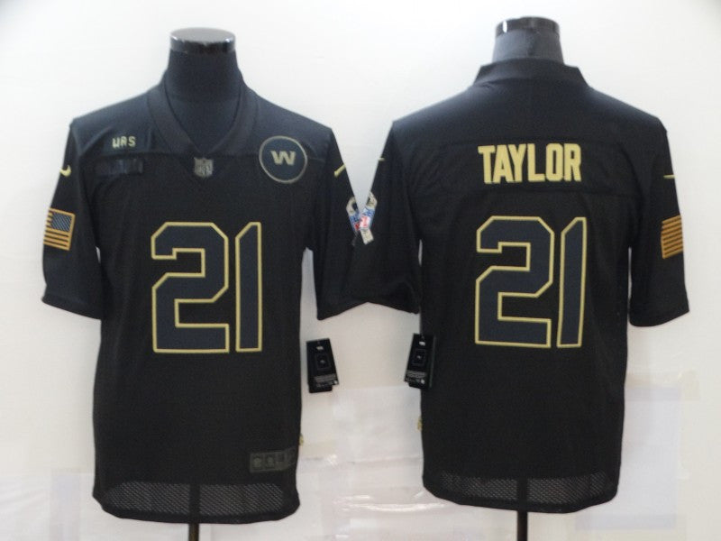 Sean Taylor Washington Commanders black Salute To Service jersey