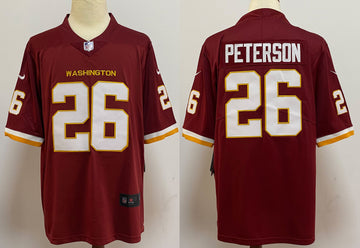 Adrian Peterson Washington Commanders burgundy Vapor jersey