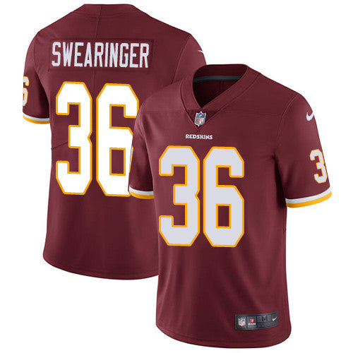 D.J. Swearinger Washington Commanders burgundy Vapor jersey