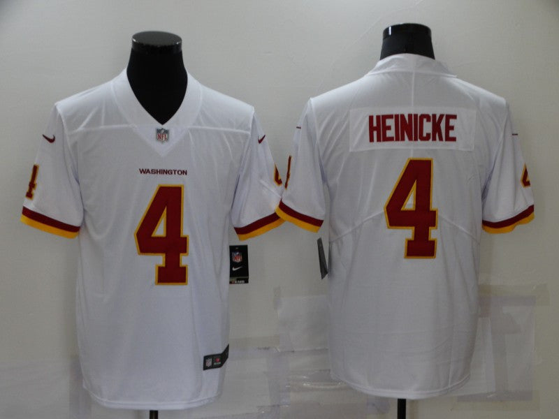 Taylor Heinicke Washington Commanders white Vapor jersey