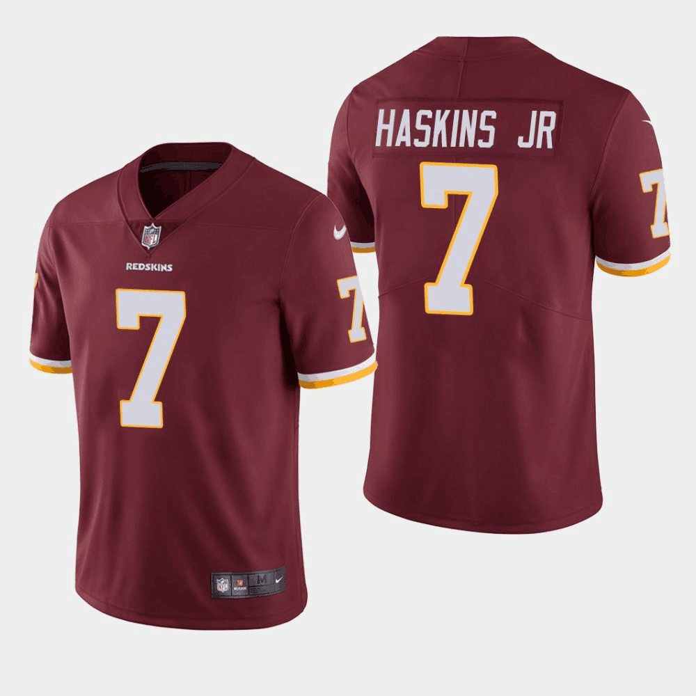 Dwayne Haskins Washington Commanders burgundy Vapor jersey