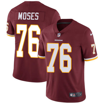 Morgan Moses Washington Commanders burgundy Vapor jersey