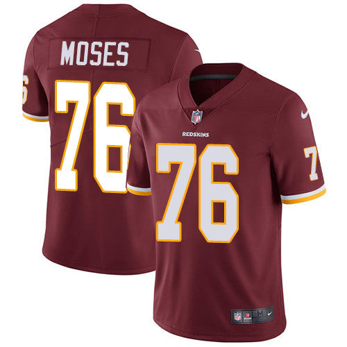 Morgan Moses Washington Commanders burgundy Vapor jersey