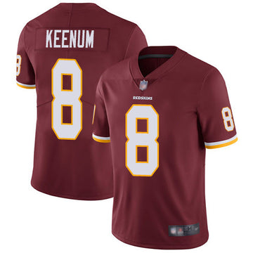 Case Keenum Washington Commanders burgundy Vapor jersey