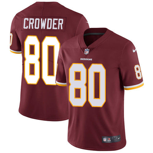 Jamison Crowder Washington Commanders burgundy Vapor jersey