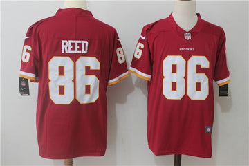 Jordan Reed Washington Commanders red Vapor jersey