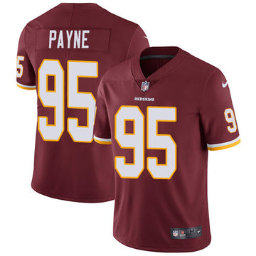 Da'Ron Payne Washington Commanders burgundy Vapor jersey