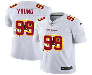 Chase Young Washington Commanders white Vapor jersey