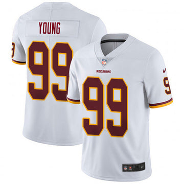Chase Young Washington Commanders white Vapor jersey