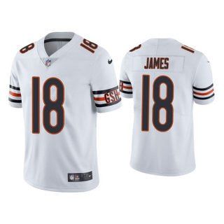 Chicago Bears white Vapor jersey