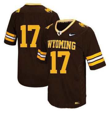 Wyoming Josh Allen Oklahoma State Cowboys brown jersey