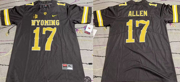 Custom Oklahoma State Cowboys brown jersey