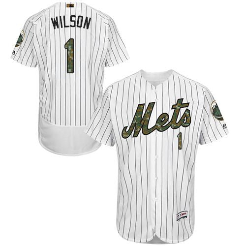 Mookie Wilson New York Mets white Authentic jersey