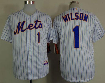 Mookie Wilson New York Mets white Home jersey