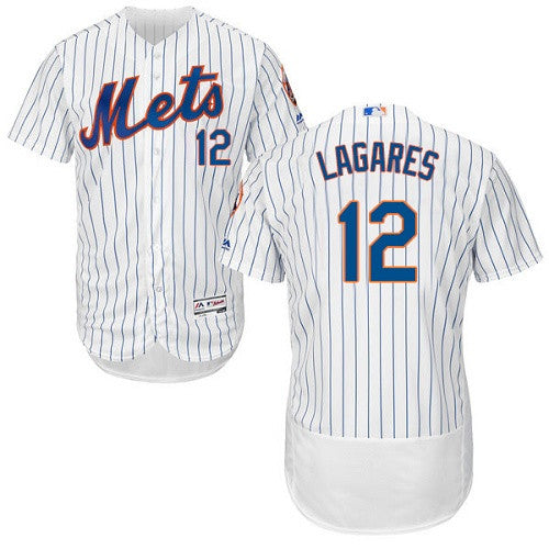 Juan Lagares New York Mets white jersey