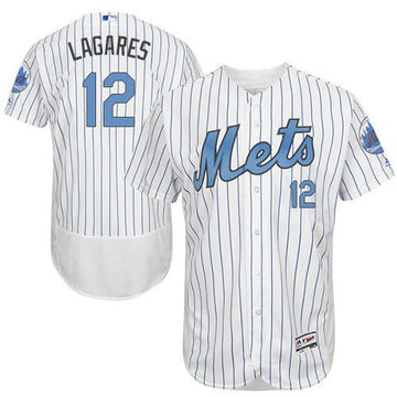 Juan Lagares New York Mets white Authentic jersey