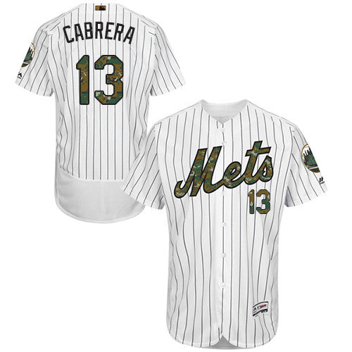 Asdrubal Cabrera New York Mets white jersey