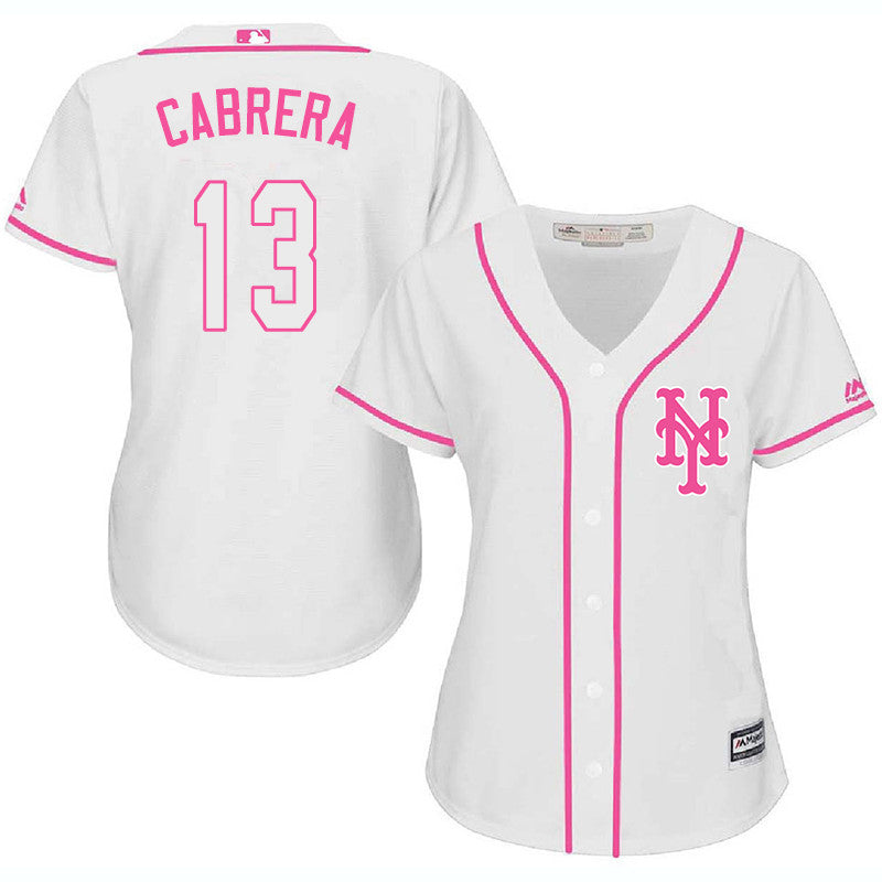 Asdrubal Cabrera New York Mets white jersey