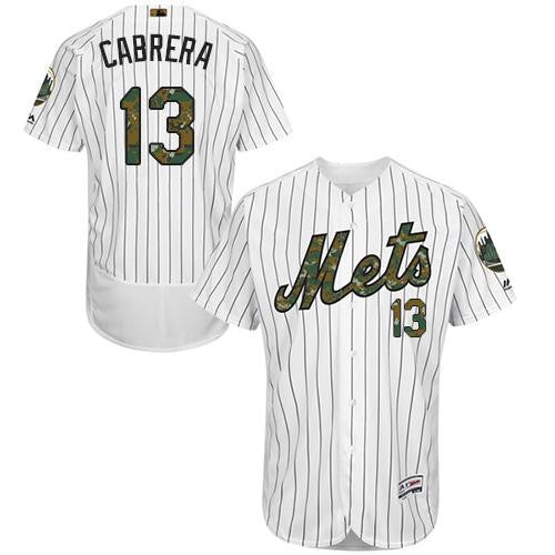 Asdrubal Cabrera New York Mets white Authentic jersey