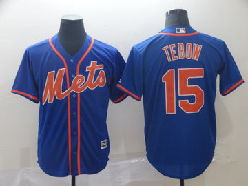 Tim Tebow New York Mets blue jersey