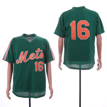 Dwight Gooden New York Mets green Throwback jersey