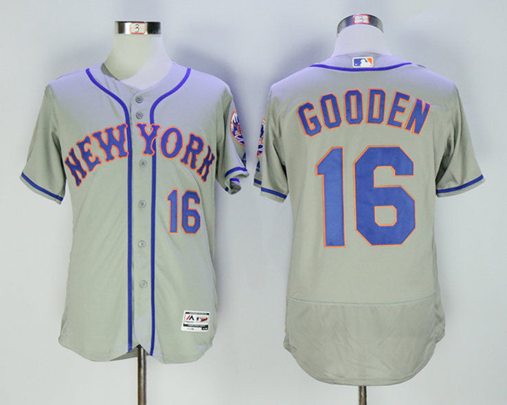 Dwight Gooden New York Mets grey jersey