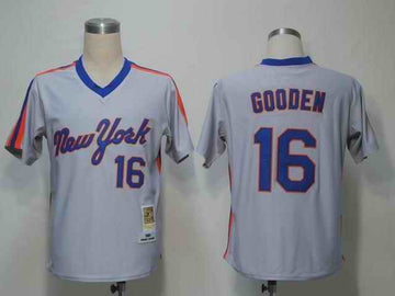 Gooden New York Mets grey jersey