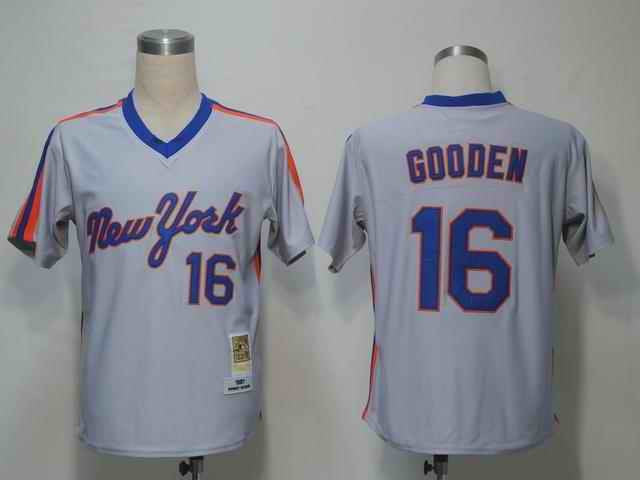 Gooden New York Mets grey jersey