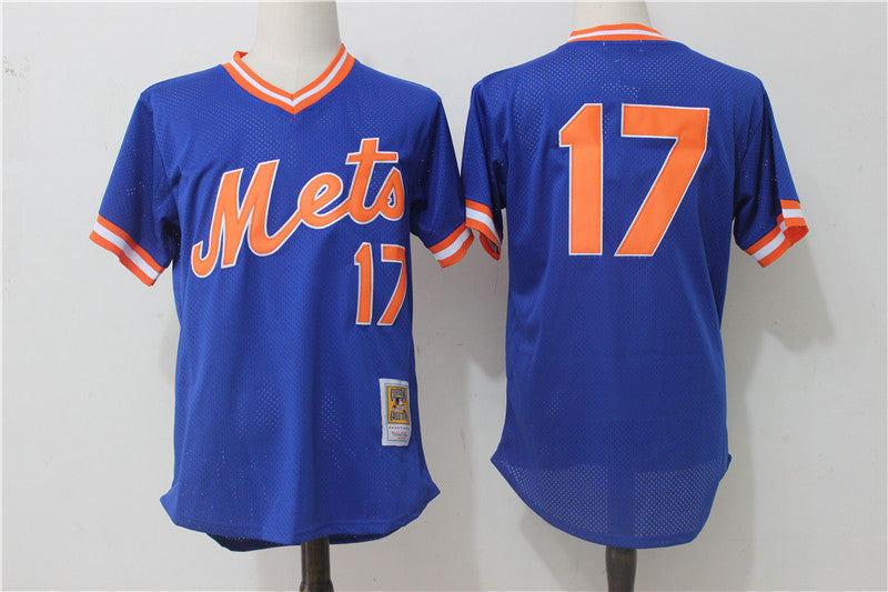 Keith Hernandez New York Mets blue Cooperstown jersey